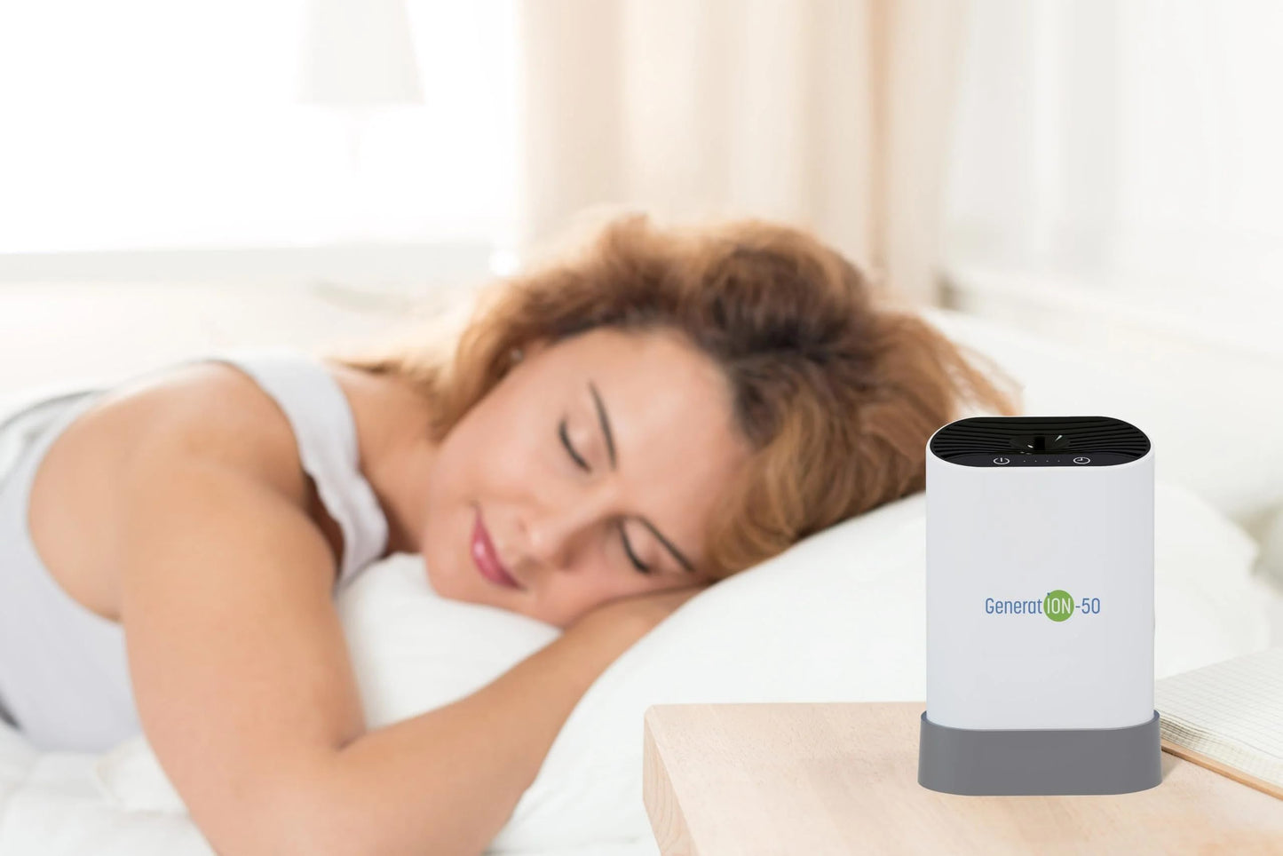 HealthyLine Portable Air Purifier, Personal Negative Ion Generator