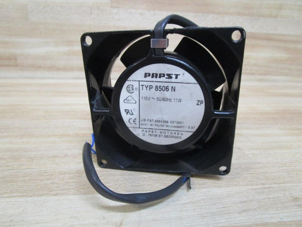 EBM PAPST 8506N AXIAL FAN, 80MM, 115VAC