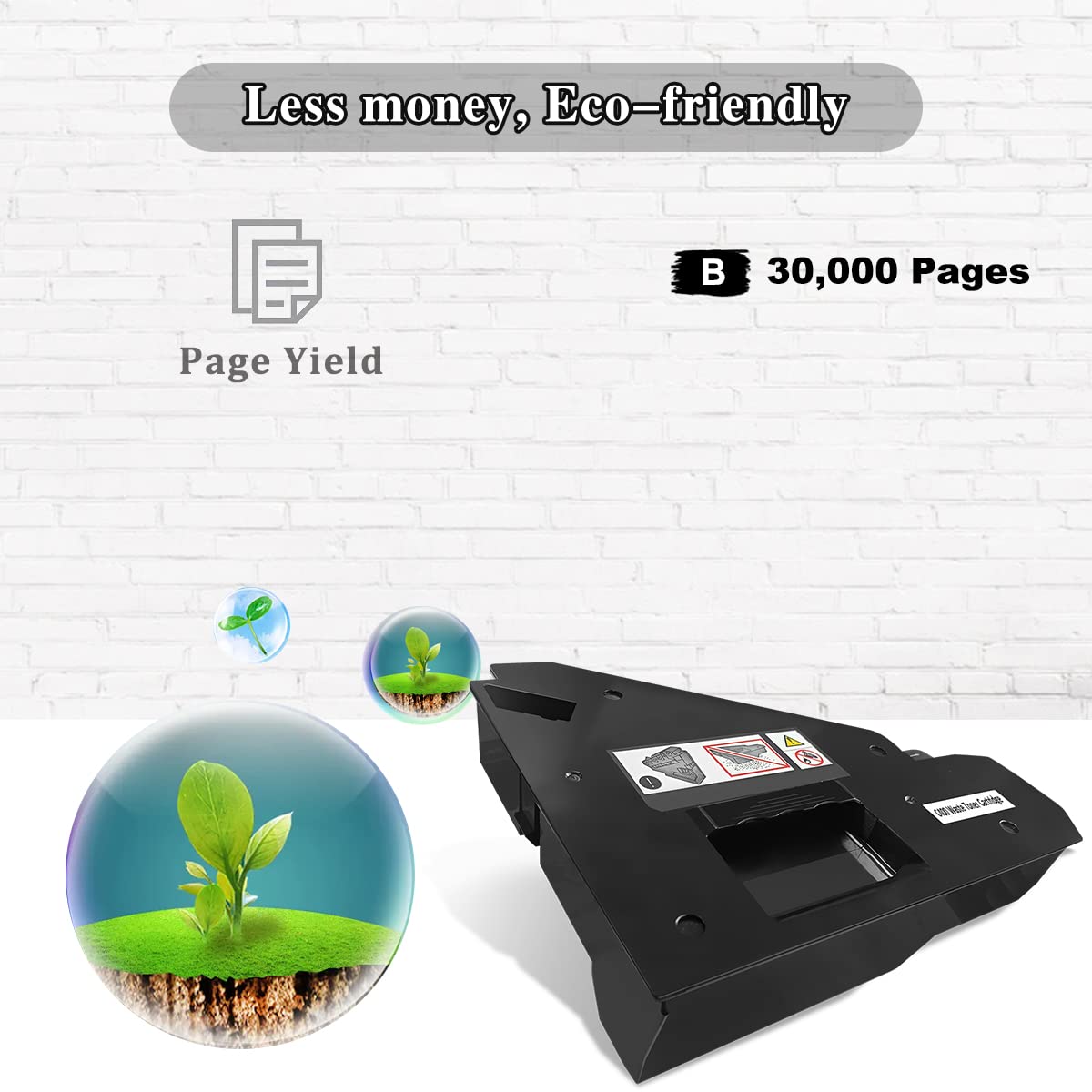 GREENPRINT C400 C405 Waste Toner Cartridge Collection Container Box 30000 Pages 108R01124 for Xerox VersaLink C400V C400N C400DN MFP C405V C405N