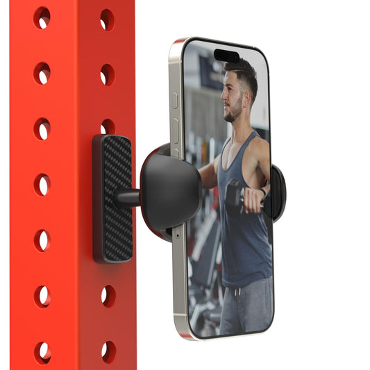 TONDA Gym Magnetic Phone Holder?Strong Magnets? 360 Adjustable Magnetic Phone Mount, Phone Tripod Holder Gym Accessories for Women Men Workout
