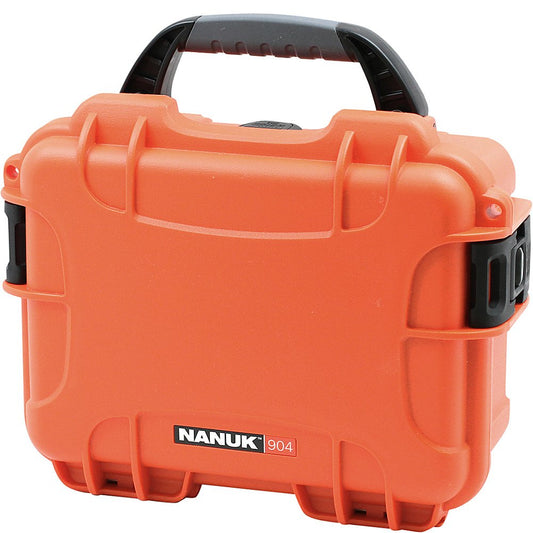 NANUK 904 Waterproof Hard Case with Foam Insert - Orange