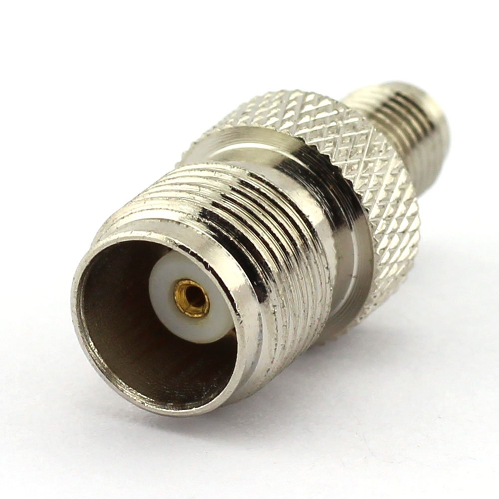 DGZZI 2-Pack TNC Female to SMA Female RF Coaxial Adapter TNC to SMA Coax Jack Connector