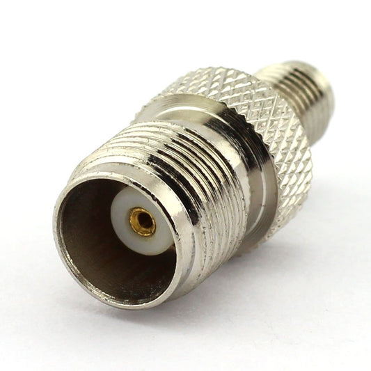 DGZZI 2-Pack TNC Female to SMA Female RF Coaxial Adapter TNC to SMA Coax Jack Connector