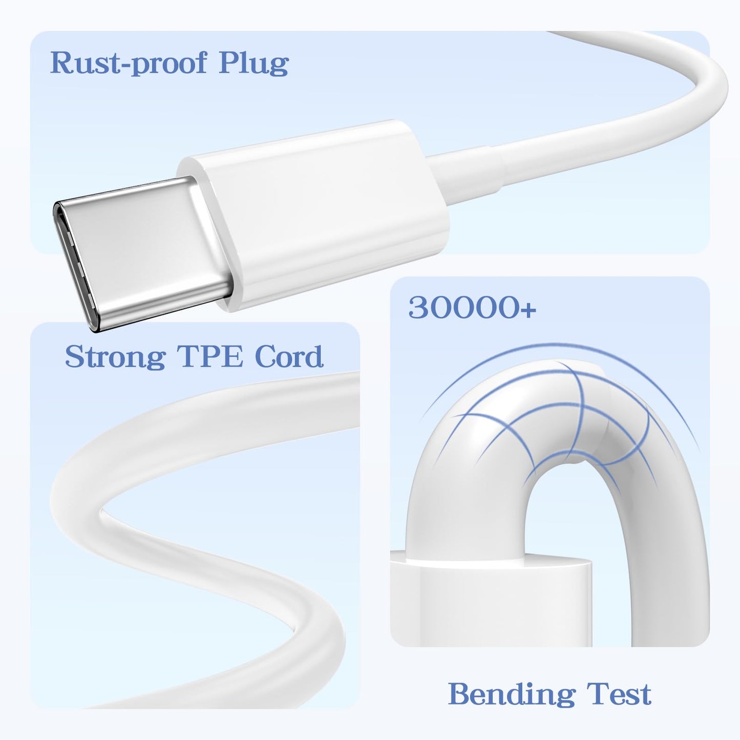 Car Carplay Cable for iPhone 17/16/15,iPhone 17/16/15Pro 17/16/15Pro Max 17/16/15Plus, USB A to USB C Cable for Apple Carplay, USB-C Car Charger