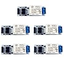 eletechsup DC 12V 10A Magnetic Latching Relay Module Zero Power Hold Switch Bistable Self-Locking Board for LED Motor CCTV PTZ (5)