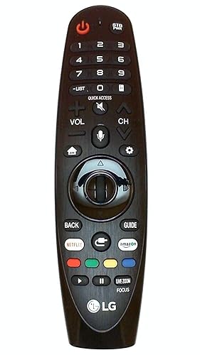 OEM LG AN-MR18BA Magic Remote Control with Netflix and Amazon Buttons Voice Mate for All 2018 4K UHD Smart LG Televisions OLED65W8PUA OLED77W8PUA