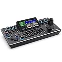 KATOVJJTS PTZ Camera Controller with 5.5" LCD Screen Preview, 4K UHD Input/Output Supported, 4D Joystick IP NDI Camera Controller for Worship Church