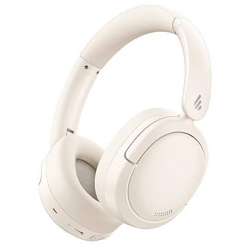 Edifier V80 Hybrid Active Noise Cancelling Headphones, True Wireless Over Ear Bluetooth Headset with 45H Playtime Hi-Res Audio Fast Charging…
