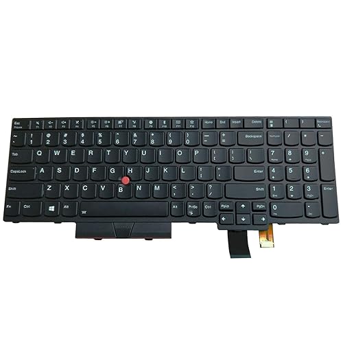 AUTENS Replacement US Keyboard for Lenovo ThinkPad T570 T580 P51s P52s Laptop (Backlight)