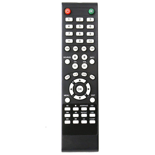 New Remote Control for Element TV ELCFW324 ELEFW5016 ELEFW264 ELEFT281 ELEFW705
