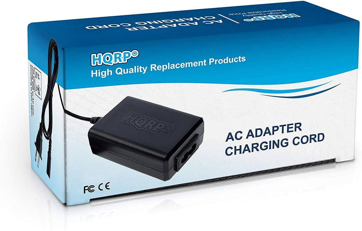 HQRP AC Power Adapter/Charger Compatible with Canon ZR850 ZR900 ZR930 ZR950 ZR960 CA-590, FS10, FS100, FS11, VIXIA HF R10, VIXIA HF R100, VIXIA HF