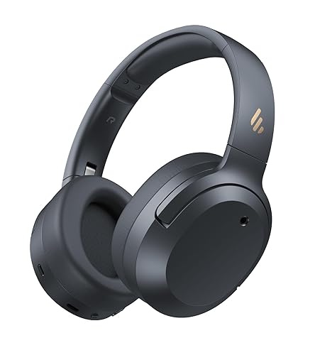 Edifier W820NB Plus Gen 2 Wireless Over-Ear Noise Cancelling Headphone, -49 dB ANC, LDAC Hi-Res Audio, 88H Playtime, Spatial Sound, AI Clear Calls…