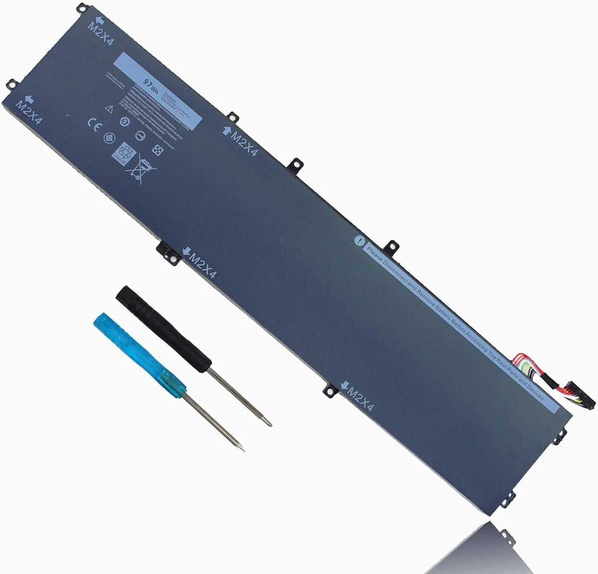 97Wh 6GTPY 6-Cell Li-ion Laptop Battery Compatible with Dell XPS 15 9550