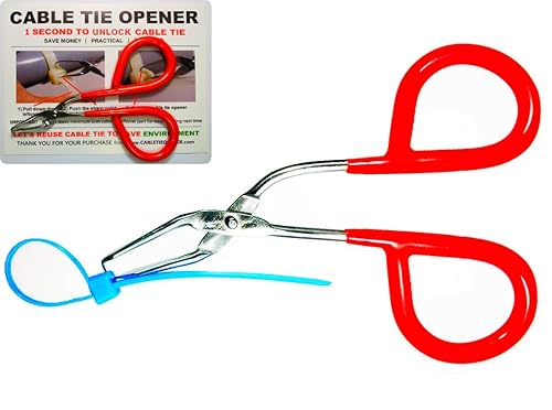 CABTOR® Cable Tie Opener (Authentic Product & Trusted Brand) | Unlock Zip Ties in 1 Second | Pocket-Sized & Stainless Steel Tool