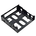 PHITUODA 5.25" to 3.5" Drive Bay Adapter Front Bay Mounting Bracket -1pc