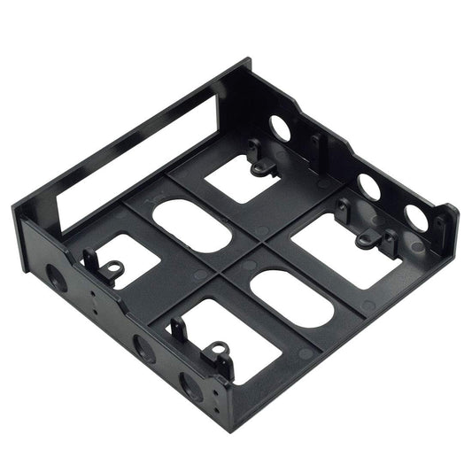PHITUODA 5.25" to 3.5" Drive Bay Adapter Front Bay Mounting Bracket -1pc