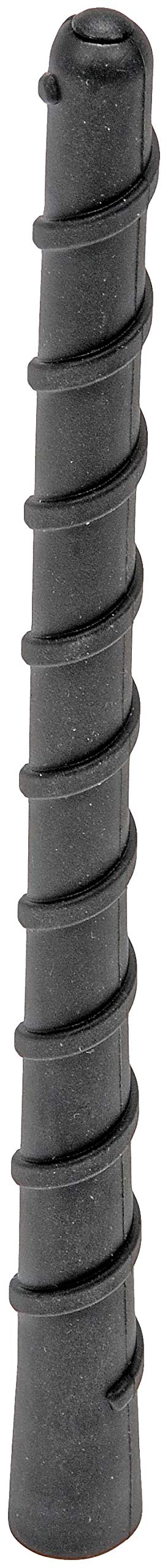 Dorman 76002 Short Rubber Antenna Mast - Black