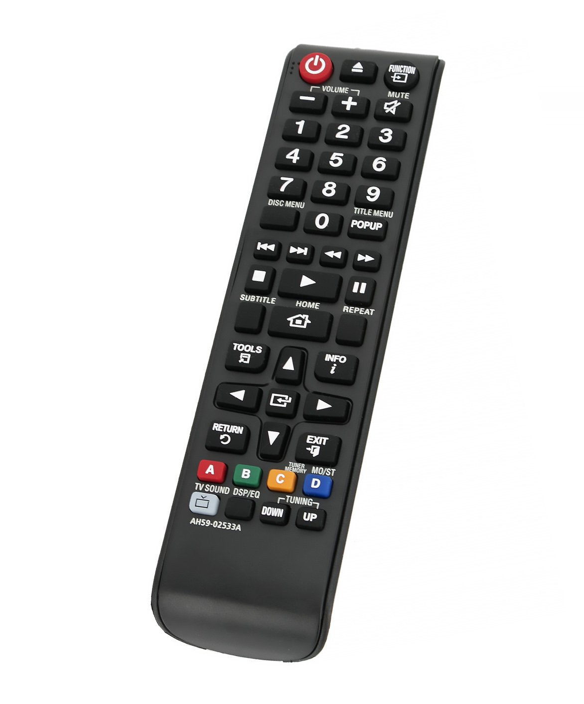AH59-02533A AH59-02533B Remote Control Replacement Compatible with Samsung Blu-ray Player 3D DVD Sound Home Theater System HT-F4500 HTFM45 HTH4500