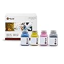 Laser Tek Services Compatible Toner Refill Kit Replacement for Xerox 6125 106R01281 Works with Xerox Phaser 6125 6125N 6130 6130N Printers (Black