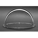 JMX 3.1 Inch Acrylic Indoor/Outdoor CCTV Clear Camera Dome Cover Security Camera Housing
