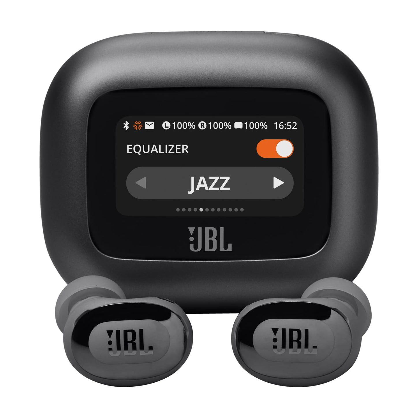 JBL Live Buds 3 - True Wireless Noise-Cancelling Bud-Type Earbuds, 40Hrs Total Playback, Wireless Charging, 6 Mics for Perfect Calls, IP55 Waterproof