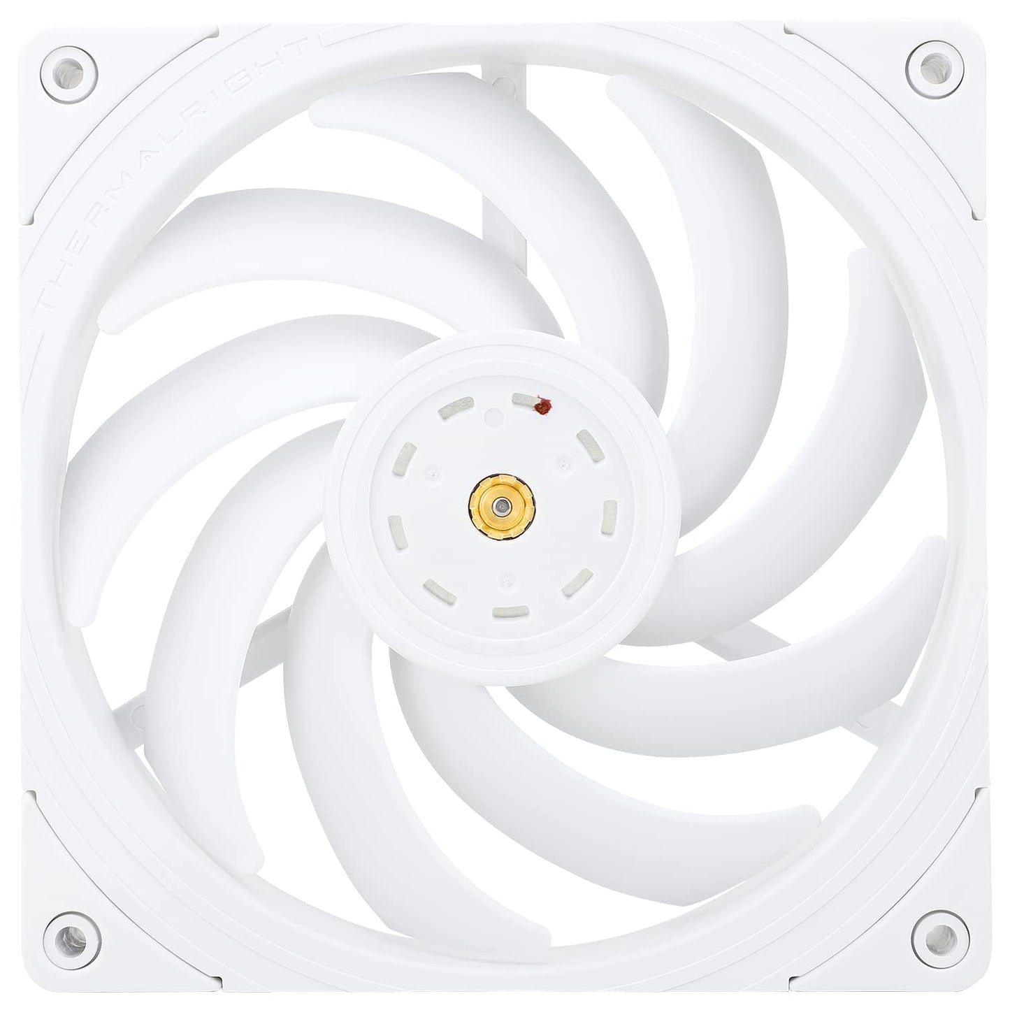 Thermalright TL-B14W 140mm CPU Cooler Fan, Computer White Case Cooling, PWM Control, Static-Pressure Performance Fan,Glue Balancing Technology(Red mud
