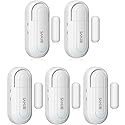 SanJie Window Alarm Sensors Door Alarms for Home Security Volume Ajustable 0-120 DB Pool Door Alarms for Kids Safety with 4 Modes Open