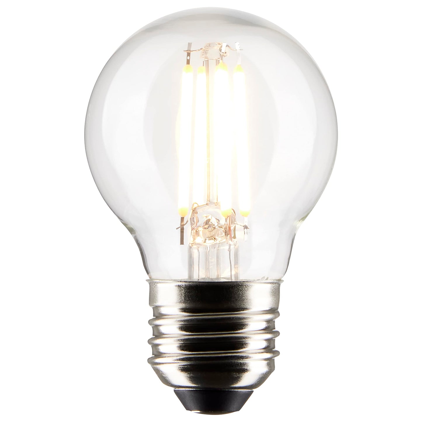 Satco 5.5-Watt LED E26 Light Bulb, 4000K, 15000 Hour Rating, Dimmable