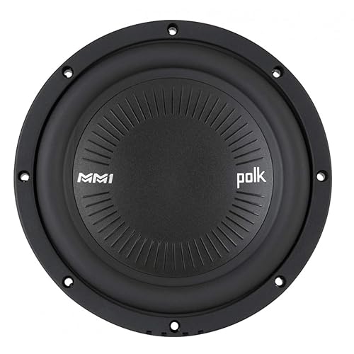 Polk Audio 8" MM1-Series DVC Marine Speakers 8 Inch Subwoofer 900W with Marine Certification