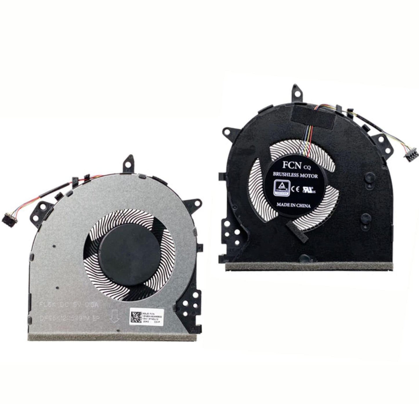Fleshy Leaf New CPU Cooling Fan Replacement for Asus VivoBook Y5100U X512 X512U X512UF X512UA X512FA F512 F512U F512D F512FA F512UA A512U V5000F R564D