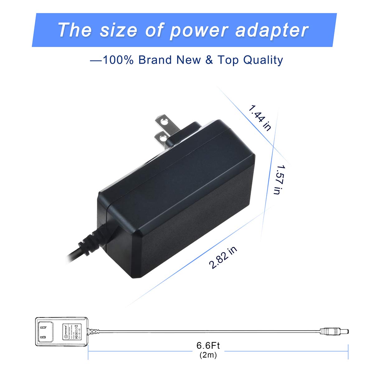PKPOWER 12V AC Adapter Compatible with Korg PAD KAOSS KP2 KP3 R3 KA203 Dynamic Effects, Power Supply for Digital Piano KORG X50 KA-310 Micro-X 61-Key…
