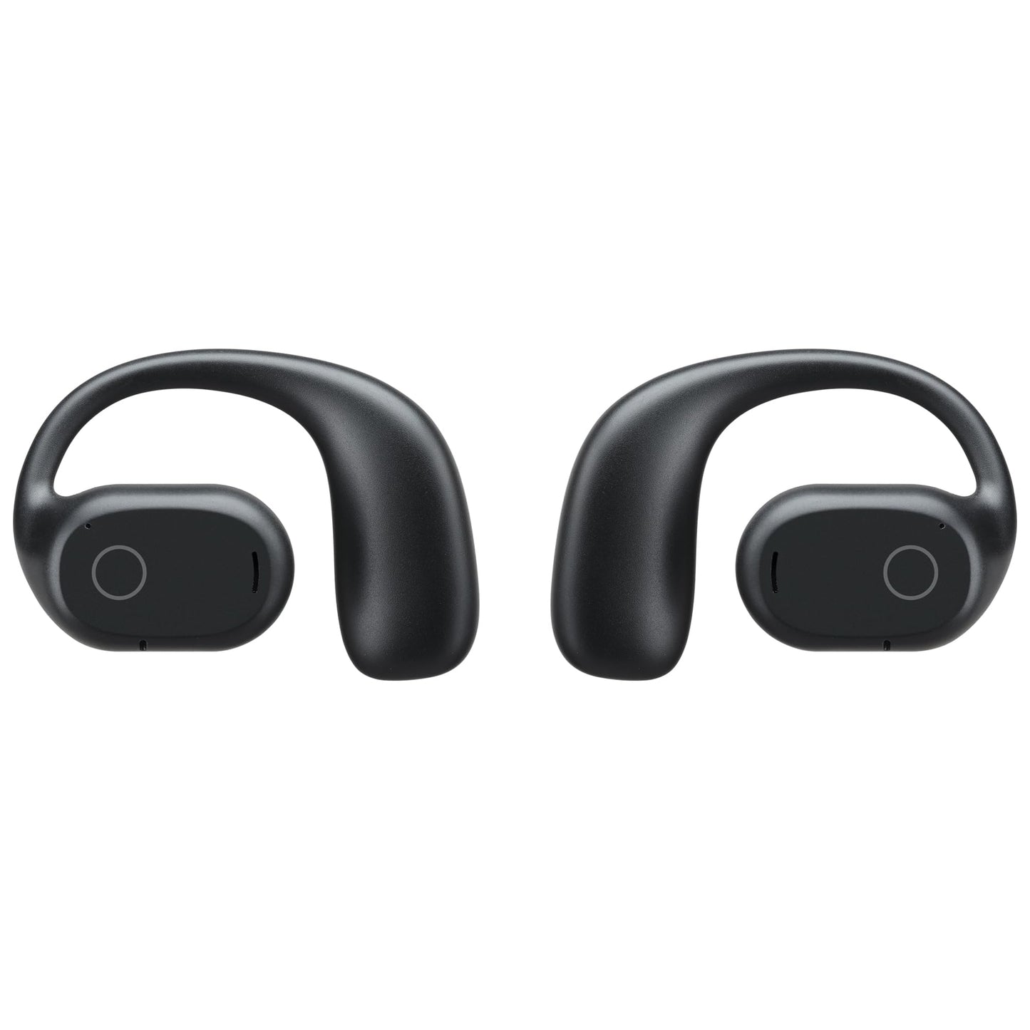 iLive Electronics 16mm Driver Clear Truly Wireless Open Ear Earbuds, Black, IAEBTO34B