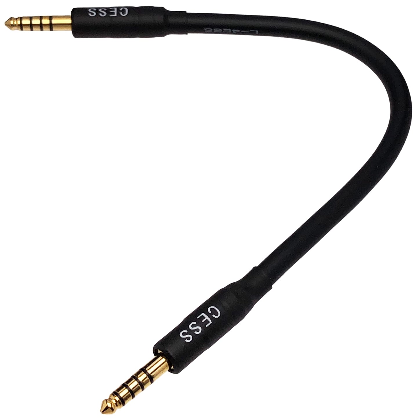 CNCESS CESS-248-6i 4.4mm Balanced Male to Male Cable - Shielded with Metal Connectors & Heat Shrink Protection, High-Fidelity Audio, Durable Design…