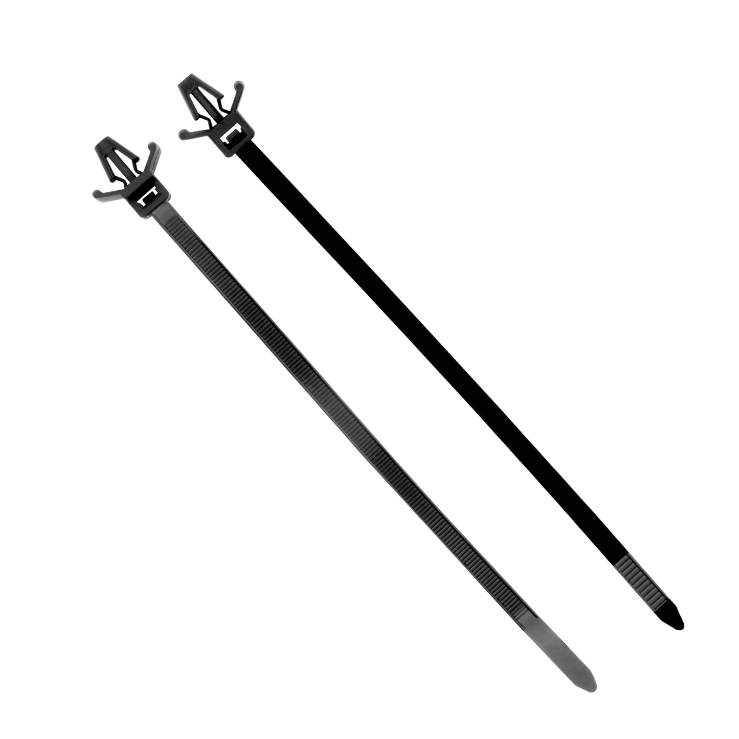 Conext Link 100 UV Nylon Cable Wire Zip Ties Arrow Head Push Mount 50 LBS 7.2" Inch Black ?19195?