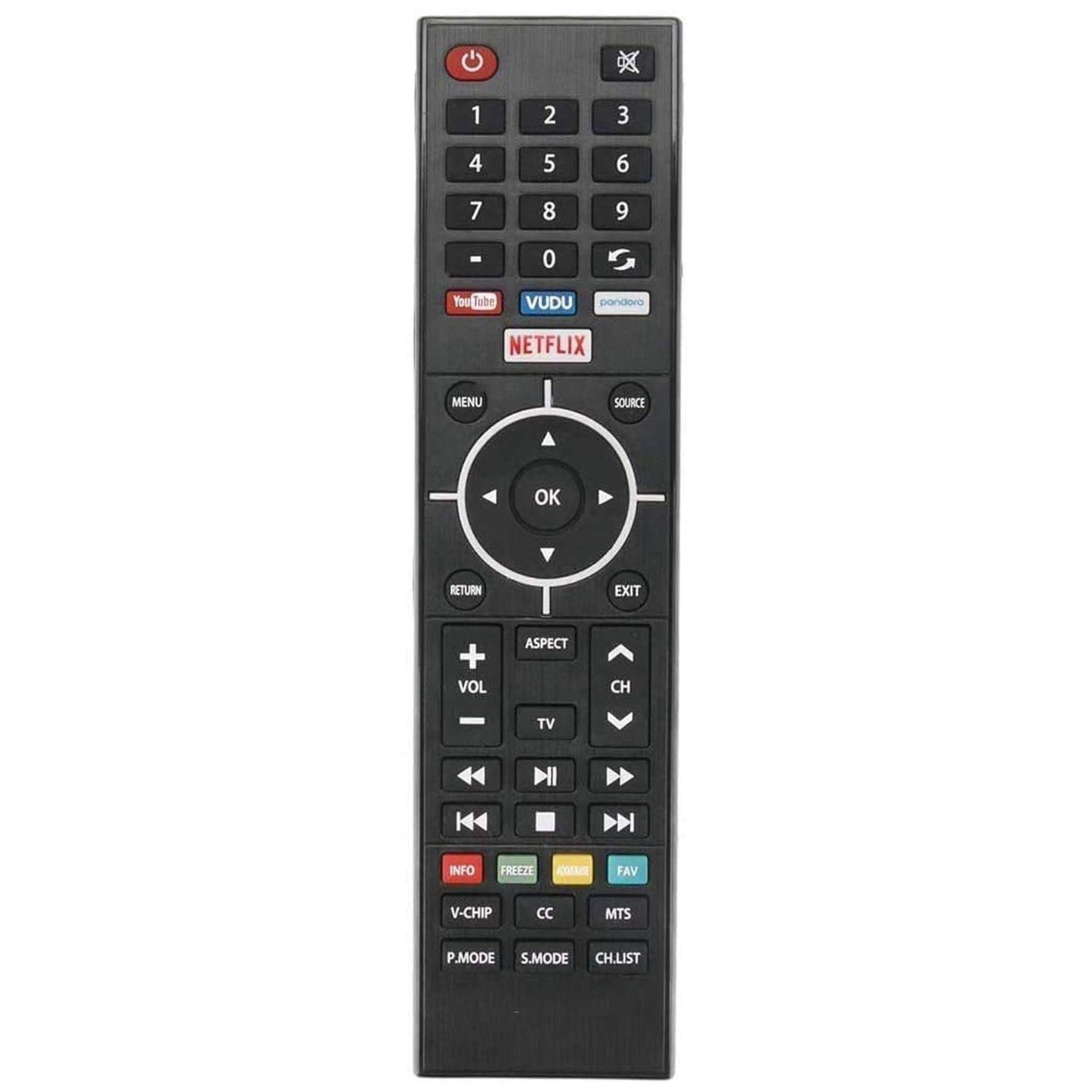 Young Element TV Remote Control fit for ELSW3917BF E4SFT5017 E4STA5017 ELSJ5017 ELST3216H ELST5016S E2SW5018