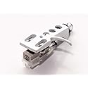 White Headshell, AT-3600L Cartridge and Stylus, Needle for Technics SL D1, SL D1K, SL D2, SL D202, SL D205, SL D2K, SL D3, SL D303, SL D33, SL D3K, SL