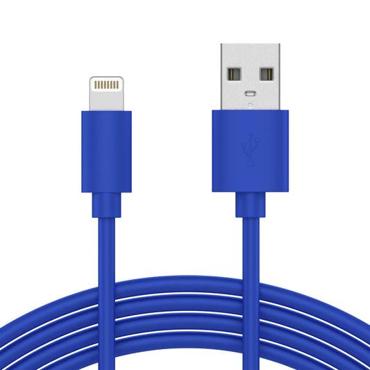 TALK WORKS Fast-Charge Lightning Cable - MFi-Certified for Apple iPhone 13, 12, 11 Pro/Max/Mini, XR, XS/Max, X, 8, 7, 6, 5, SE, iPad, AirPods, Watch…