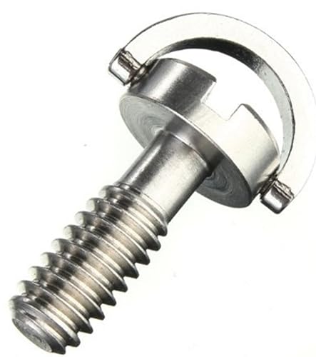 Tripod Screw Adapter,2Pcs 1/4" Camera Tripod Screws,DRing Screw,2 Pack