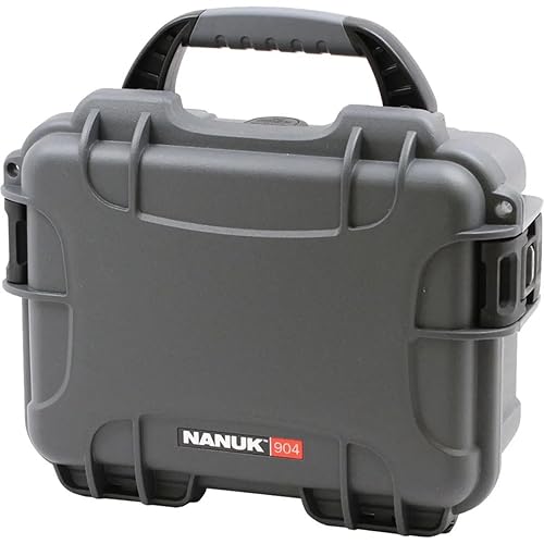 Nanuk 904 Waterproof Hard Case Empty - Graphite