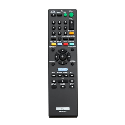 New Remote Control RMT-B107A fits for SONY BLU-RAY DISC PLAYER BDP-S270/WM BDP-S370 BDP-S470 BDP-S570 BDP-BX37 BDP-BX57 BDP-S270 BDP-S570/WM RMTB107A