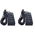 Furman SS6B 6 Plug Surge Protector (2 -Pack)