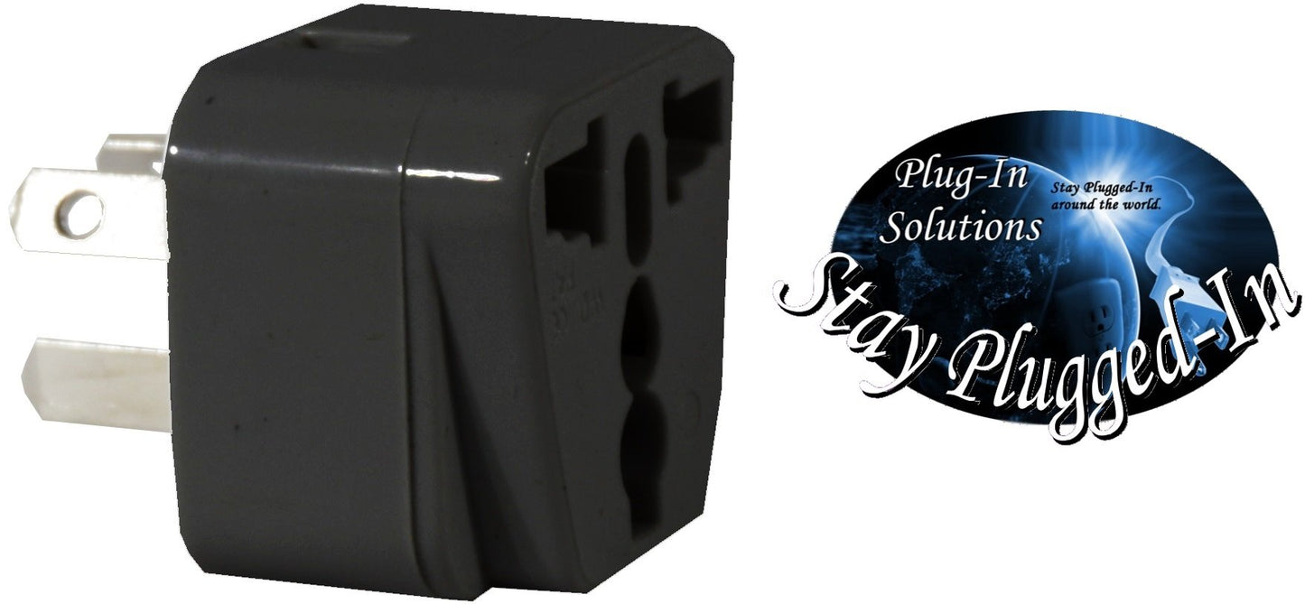 US to Australia/New Zealand/Fiji Travel Adapter Plug for USA/Universal to Australian Type I Power Plugs Pack of 1