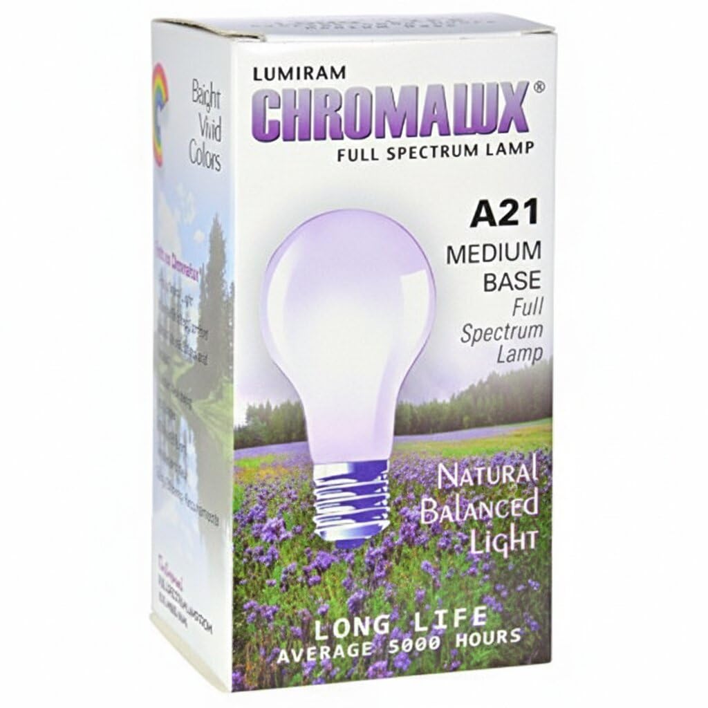 Chromalux Light Bulb Std Clear 75w bulb