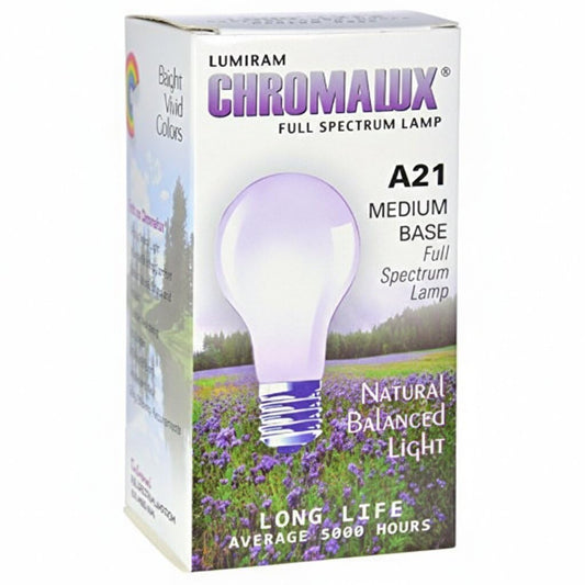 Chromalux Light Bulb Std Clear 75w bulb