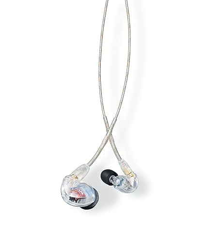 Shure SE425 PRO Wired Earbuds - Professional Sound Isolating Earphones with Detailed Sound, Dual-Driver Hybrid, Secure in-Ear Fit, Detachable Cable…
