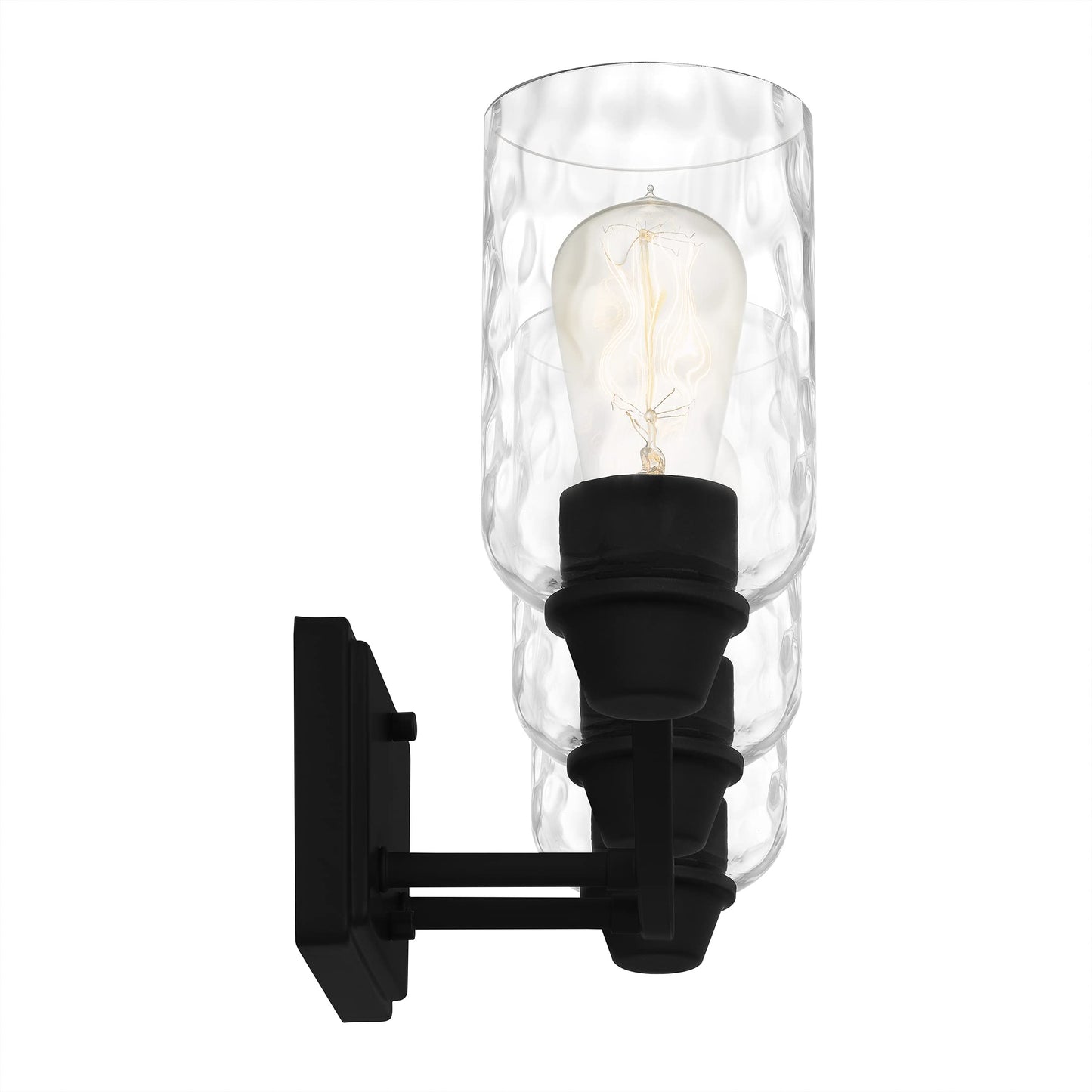 Quoizel ACA8623MBK Acacia 3 Matte Black Bath Light
