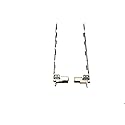 Replacement LCD Hinge Left + Right for Lenovo Thinkpad T420 Compatible 04W1610 04W1612 93P5687