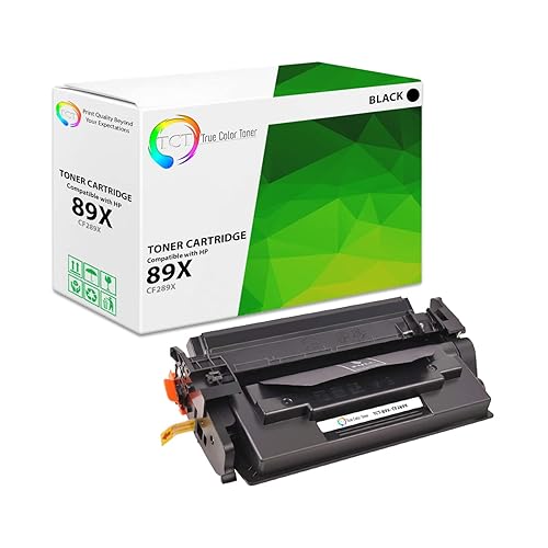 TCT 89X Toner Cartridge - Compatible Replacement for HP 89X CF289X Black High Yield Works with HP LaserJet Enterprise M507, MFP M528 Printers (10,000