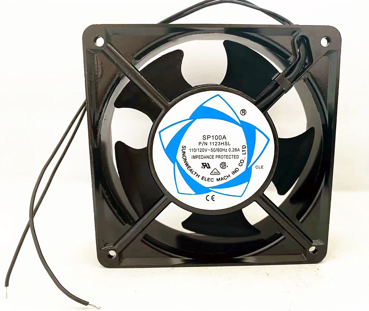 SP100A P/N 1123HSL SUNON 110/120V 0.26A 120x120x38mm Cooling Fan