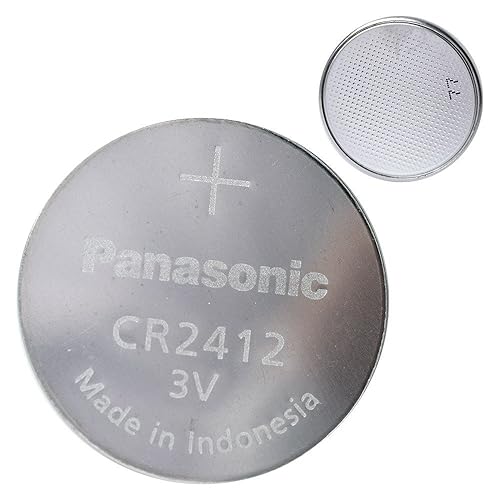 Panasonic CR2412 Lithium Battery 3V (2 Batteries Per Pack)